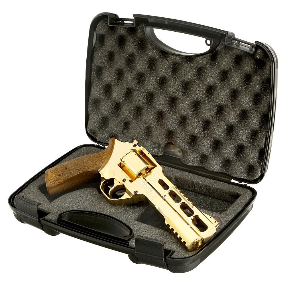 BO Manufacture Chiappa Charging Rhino 60DS Revolver Vollmetall CO2 6mm BB Goldchrome-Edition Bild 8