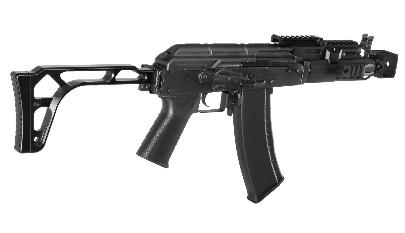 Arcturus AK74U Custom Vollmetall S-AEG 6mm BB schwarz Bild 3