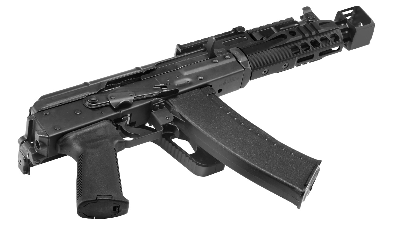 Arcturus AK74U Custom Vollmetall S-AEG 6mm BB schwarz Bild 4