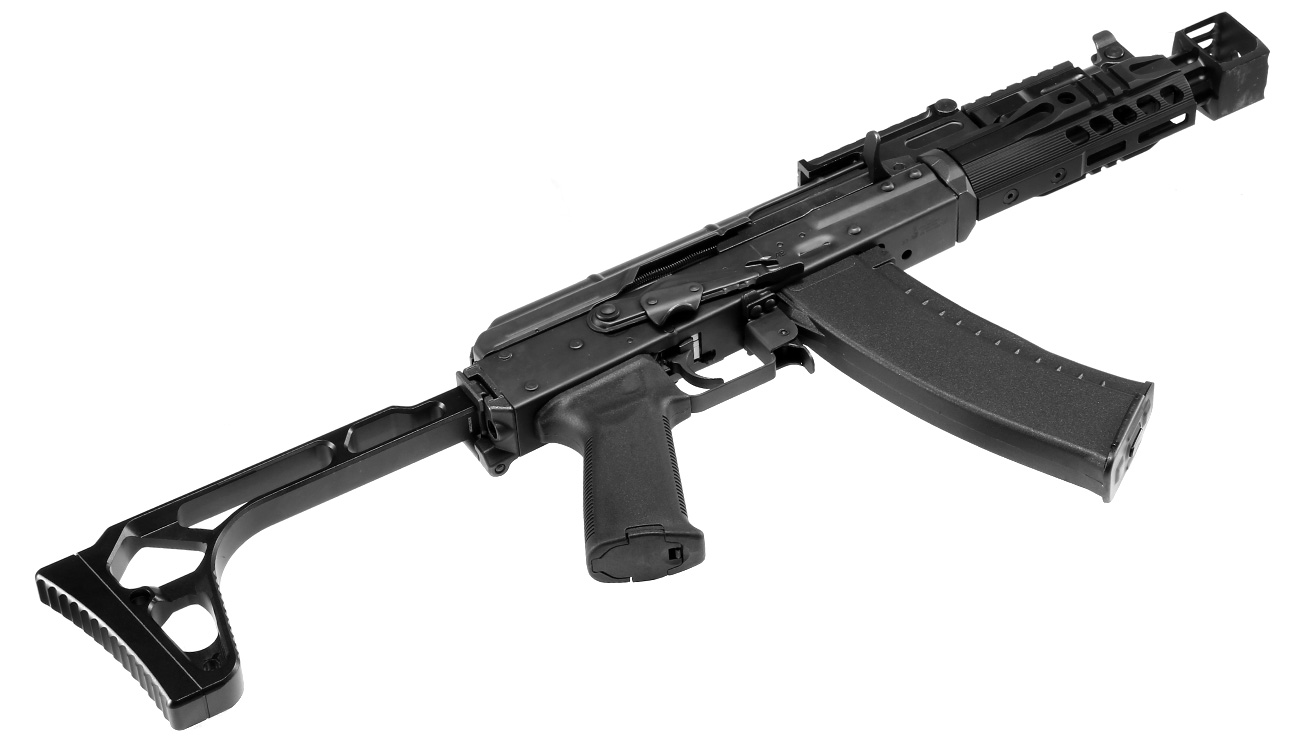 Arcturus AK74U Custom Vollmetall S-AEG 6mm BB schwarz Bild 5