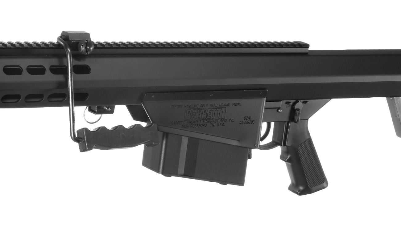 Snow Wolf Barrett M82A1 Vollmetall Bolt-Action Snipergewehr Springer 6mm BB schwarz Bild 6