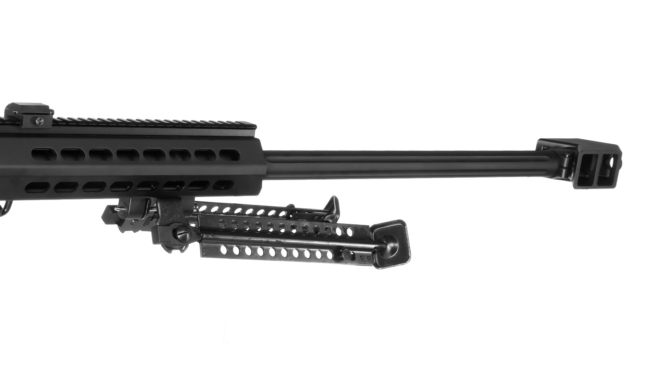 Snow Wolf Barrett M82A1 Vollmetall Bolt-Action Snipergewehr Springer 6mm BB schwarz Bild 7
