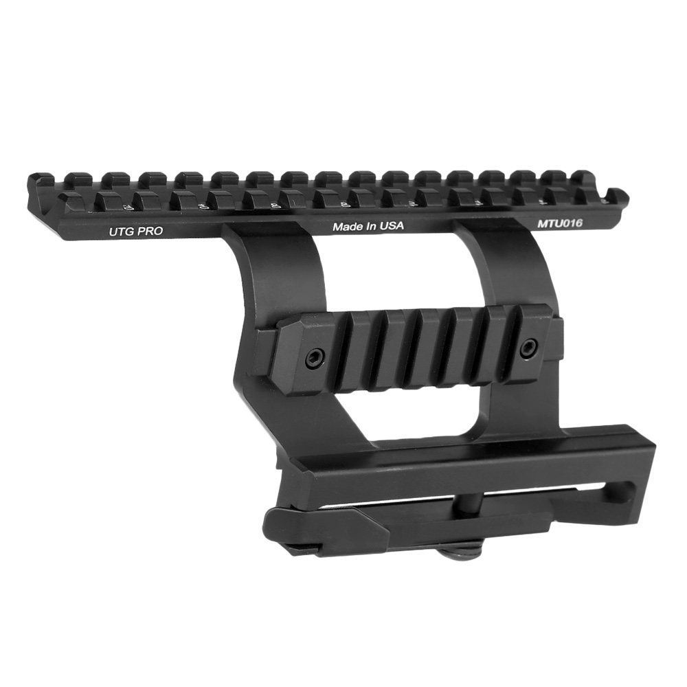 UTG Pro AK Quick Detach Aluminium 21mm Side Mount / Zielgert-Halterung schwarz