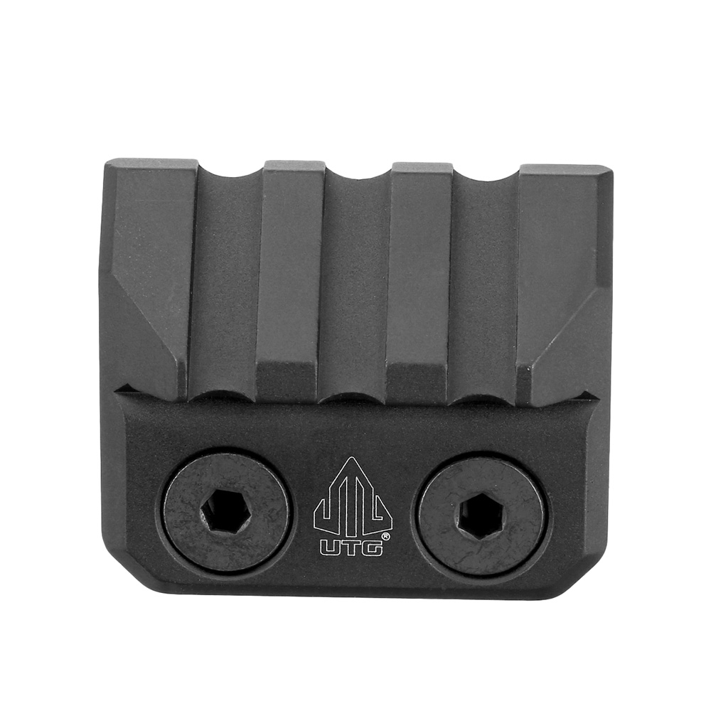 UTG M-LOK 45 Grad Angled Aluminium Halterung mit 21mm Schiene schwarz Bild 2