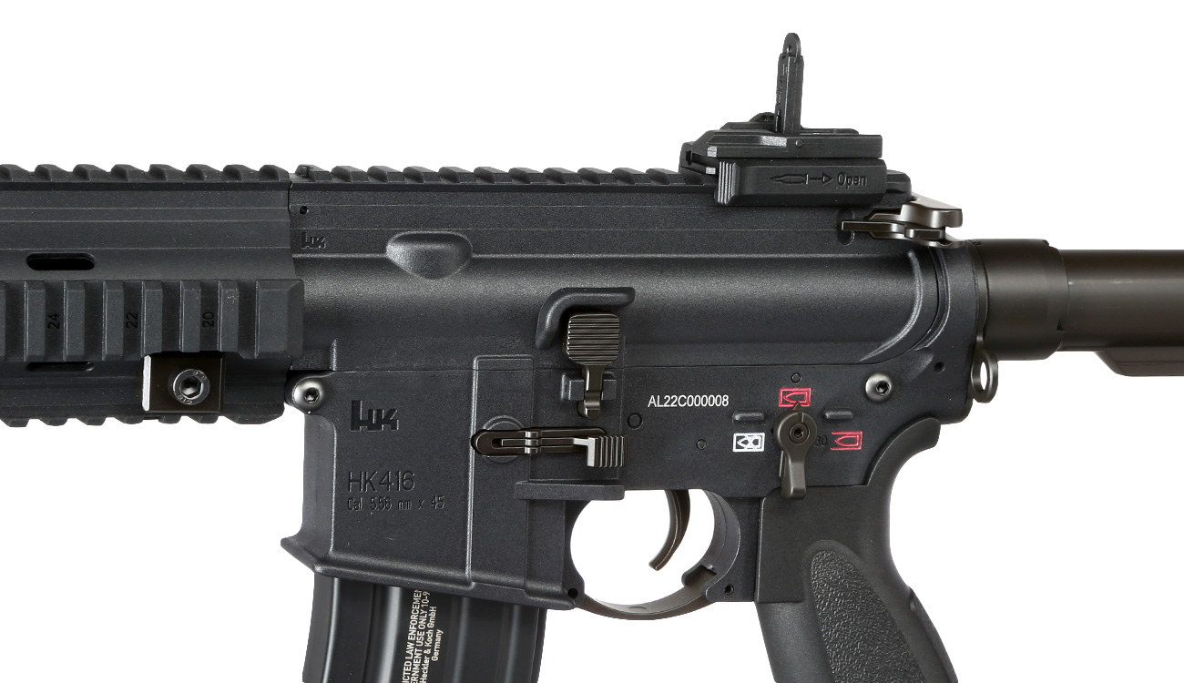 Heckler & Koch HK416 A5 Sportsline Airsoft ECU-Mosfet S-AEG 6mm BB schwarz Bild 7