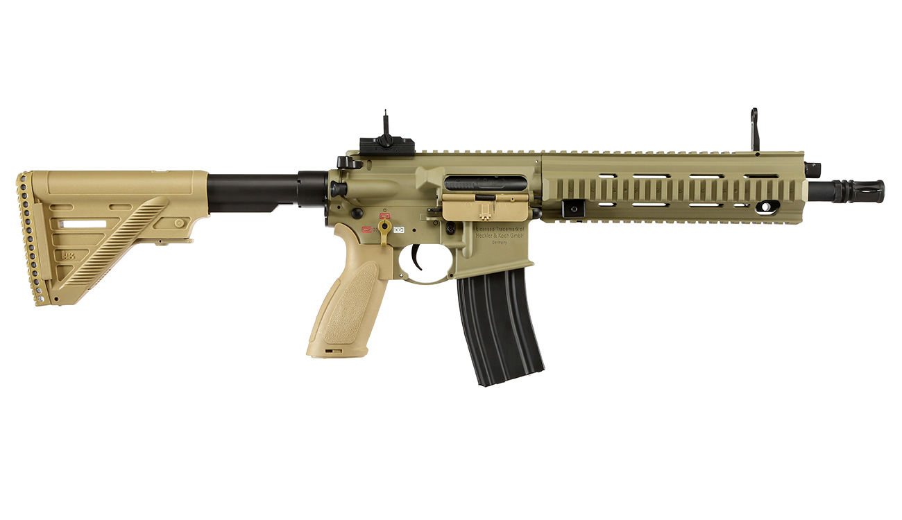 Heckler & Koch HK416 A5 Sportsline Airsoft ECU-Mosfet S-AEG 6mm BB grnbraun Bild 2