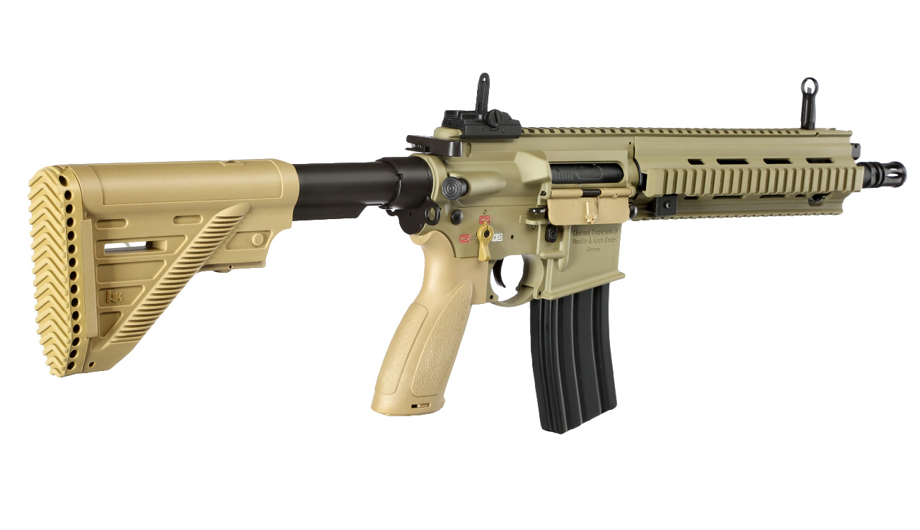Heckler & Koch HK416 A5 Sportsline Airsoft ECU-Mosfet S-AEG 6mm BB grnbraun Bild 3