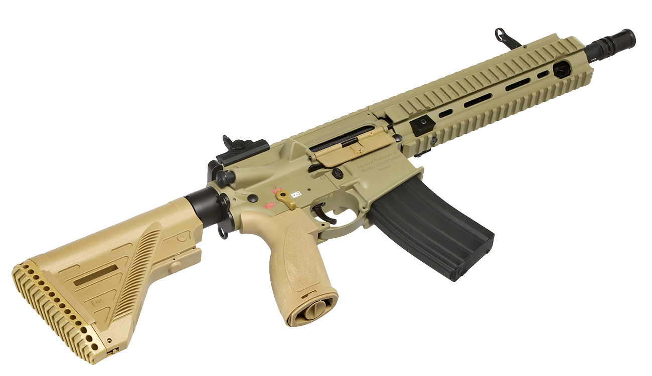 Cyma Heckler & Koch HK416 A5 Sportsline ECU-Mosfet S-AEG 6mm BB grnbraun Bild 4