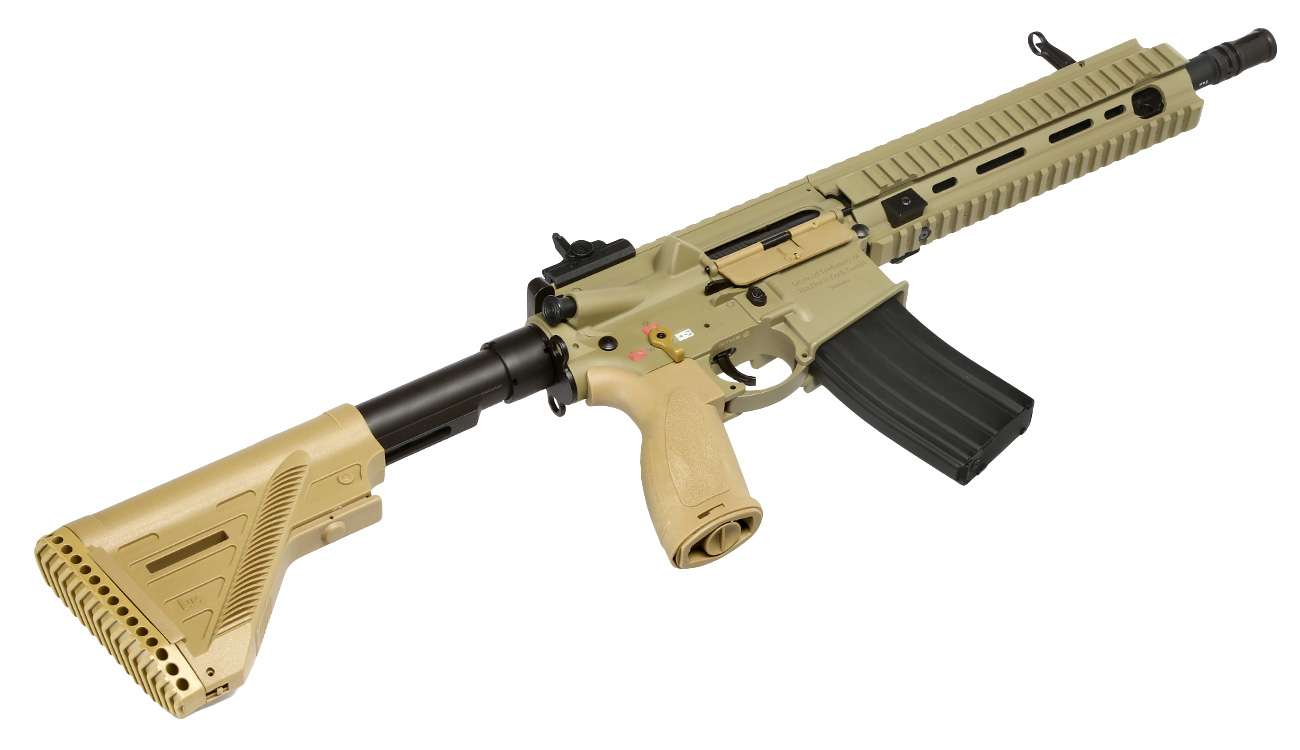 Heckler & Koch HK416 A5 Sportsline Airsoft ECU-Mosfet S-AEG 6mm BB grnbraun Bild 5