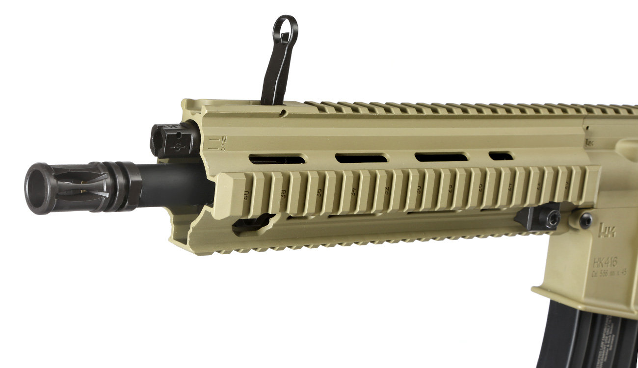 Heckler & Koch HK416 A5 Sportsline Airsoft ECU-Mosfet S-AEG 6mm BB grnbraun Bild 6