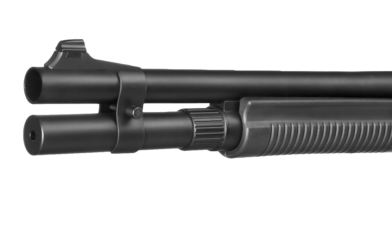 Golden Eagle M8885 Vollmetall Pump Action Gas Shotgun 6mm BB schwarz Bild 6