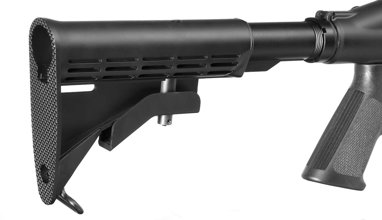 Golden Eagle M8885 Vollmetall Pump Action Gas Shotgun 6mm BB schwarz Bild 9