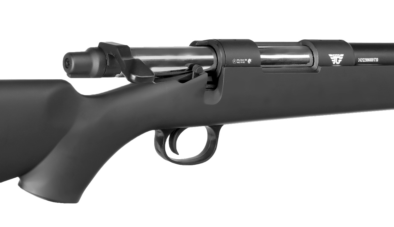 Jing Gong BAR-10 G-Spec Bolt Action Snipergewehr Springer 6mm BB schwarz Bild 10