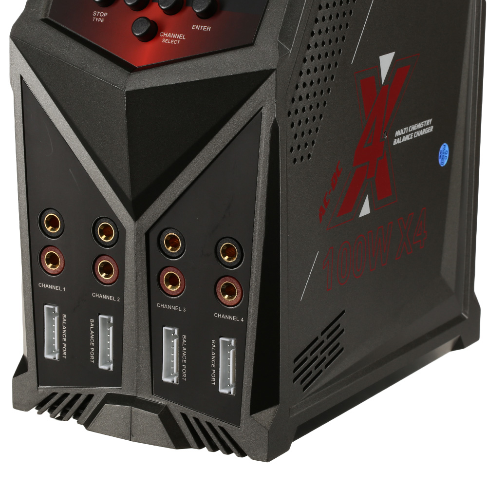 GTPower X4 Tower Quadro Ladegert f. LiPo / NiMH / Pb 7A 400W 12 / 230V GT149 Bild 5