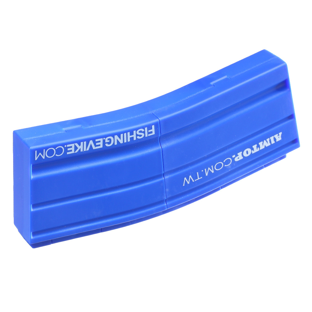 AIM Top M4 Magazin-Style Sortierbox / Accessory Box blau Bild 4