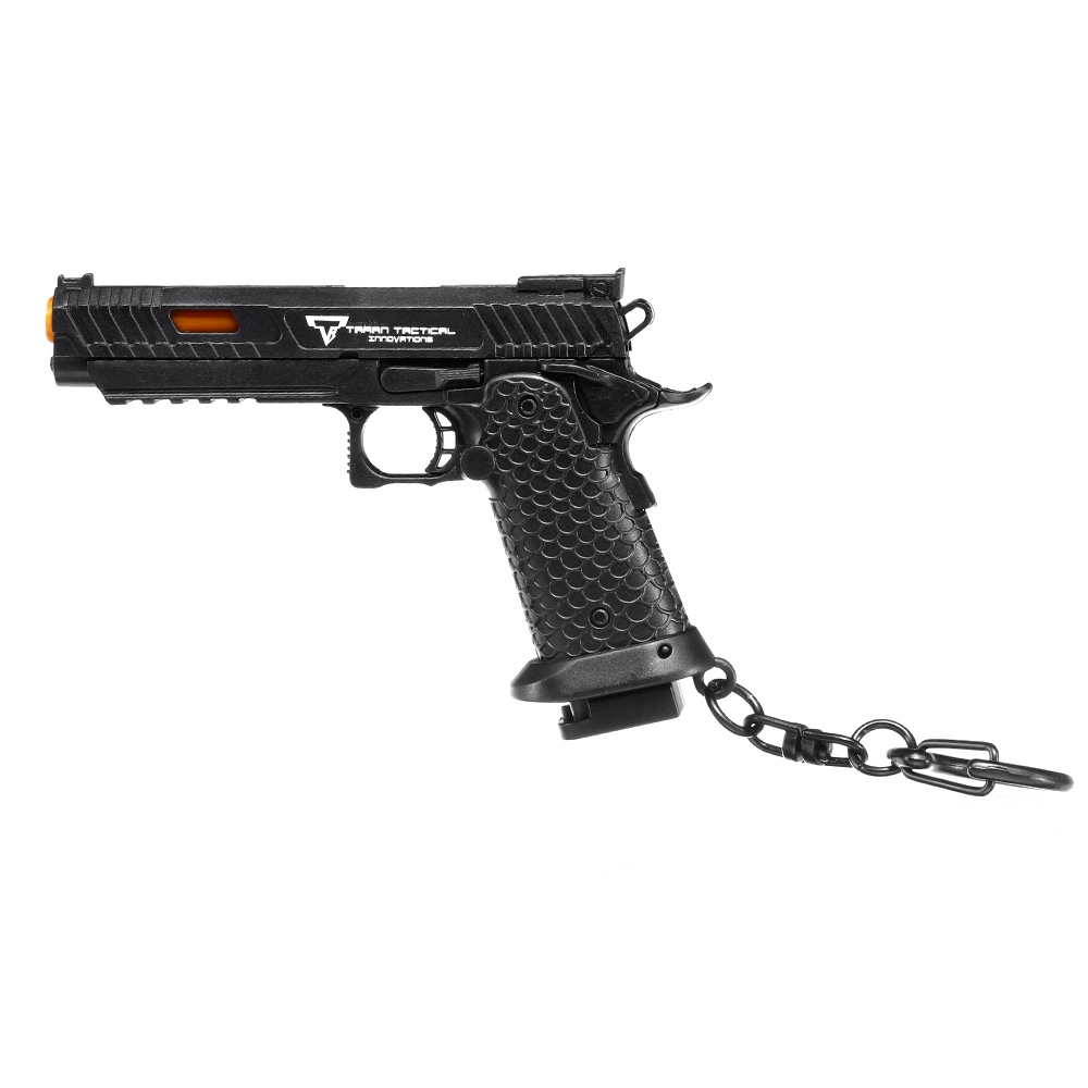 GK-Tactical Schlsselanhnger TTI Combat Master 2011 JW3 Pistole 1:3 Miniaturmodell schwarz Bild 1