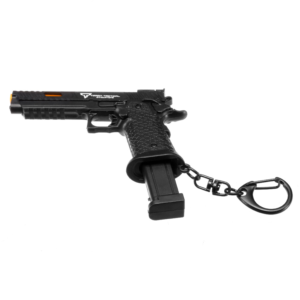 GK-Tactical Schlsselanhnger TTI Combat Master 2011 JW3 Pistole 1:3 Miniaturmodell schwarz Bild 5