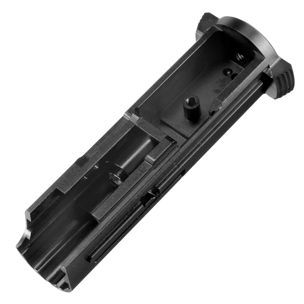 CowCow CNC Aluminium BlowBack Unit Ultra Lightweight f. Action Army AAP-01 schwarz Bild 5