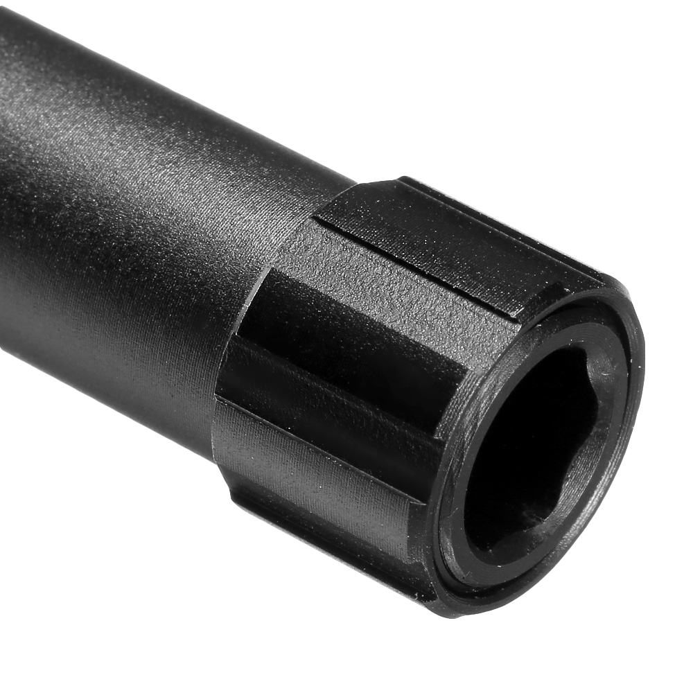 C&C Tac CNC Aluminium Outer Barrel mit Silencer Gewinde 11mm+ / 14mm- f. VFC P320-M17 GBB Serie Bild 4