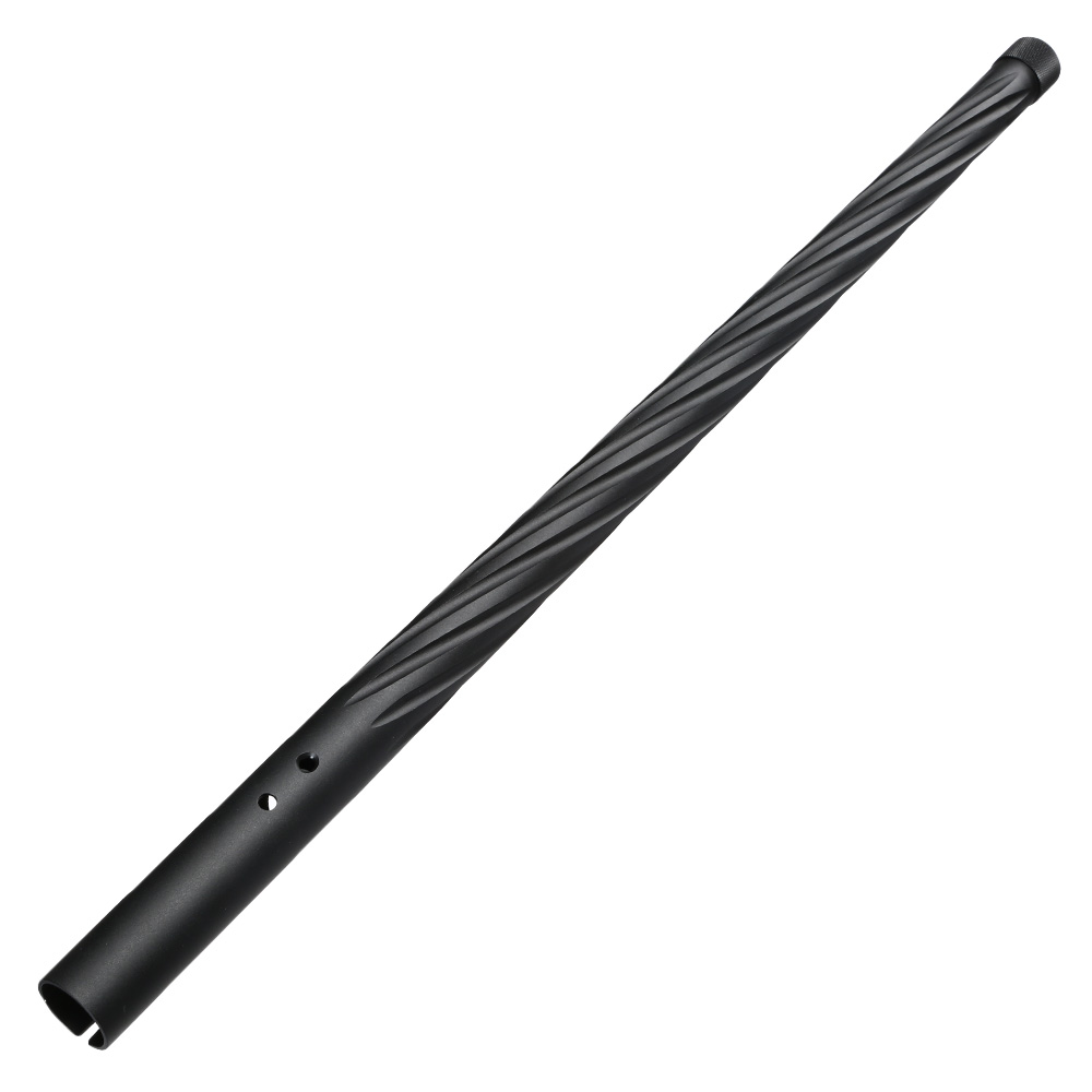 Silverback TAC-41 Aluminium Twisted Fluted Auenlauf Set 510 mm schwarz Bild 1