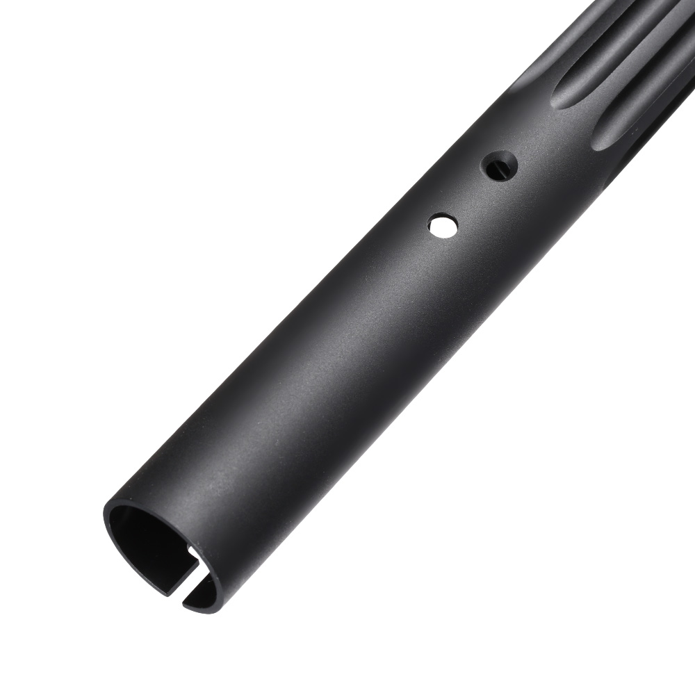 Silverback TAC-41 Aluminium Straight Fluted Auenlauf Set 510 mm schwarz Bild 2