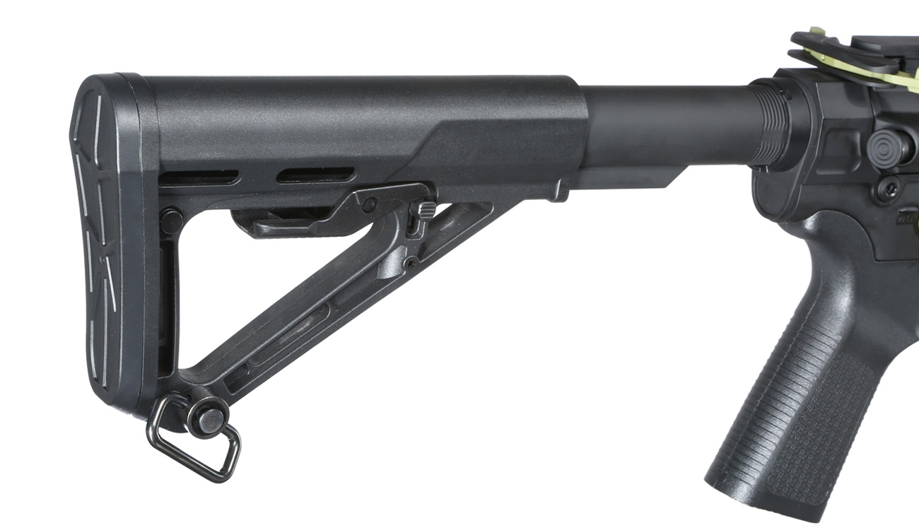 APS Patrol Rifle Phantom Green eSilver Edge SDU-MosFet 2.0 Vollmetall S-AEG 6mm BB schwarz / grün Bild 9