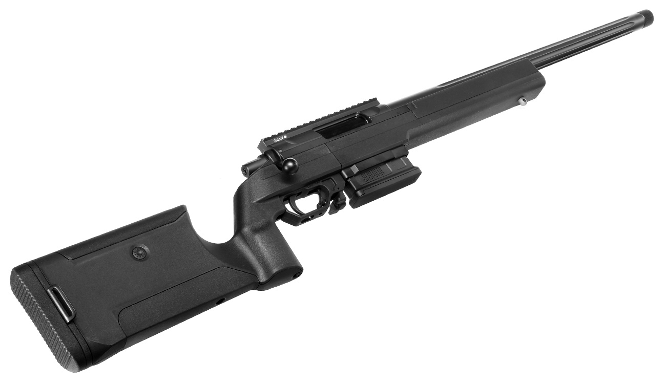 EMG / Ares Helios EV01 Bolt Action Snipergewehr Springer 6mm BB schwarz Bild 4