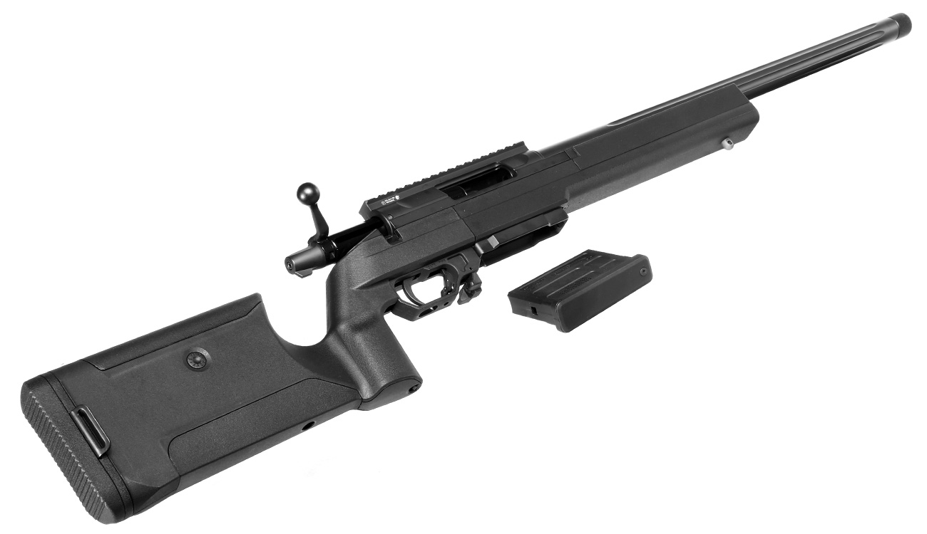 EMG / Ares Helios EV01 Bolt Action Snipergewehr Springer 6mm BB schwarz Bild 5
