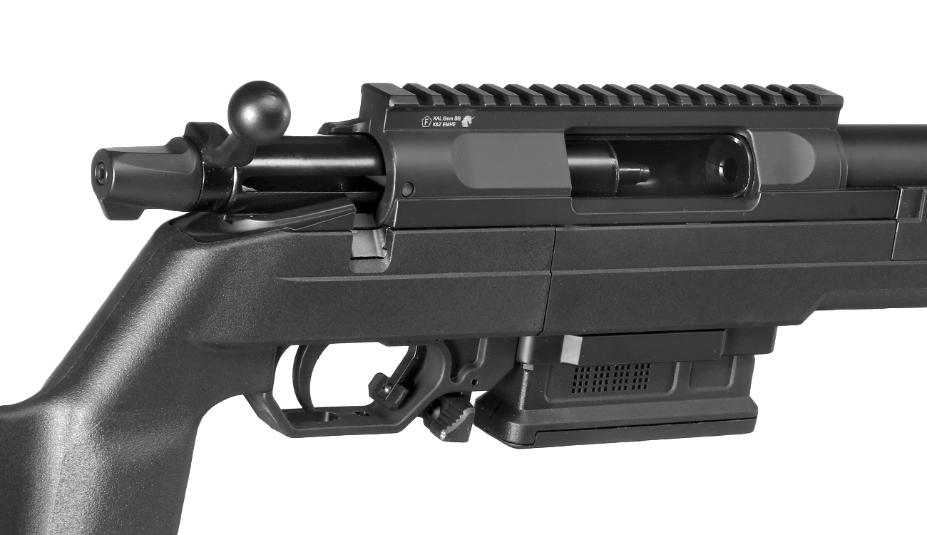 EMG / Ares Helios EV01 Bolt Action Snipergewehr Springer 6mm BB schwarz Bild 9