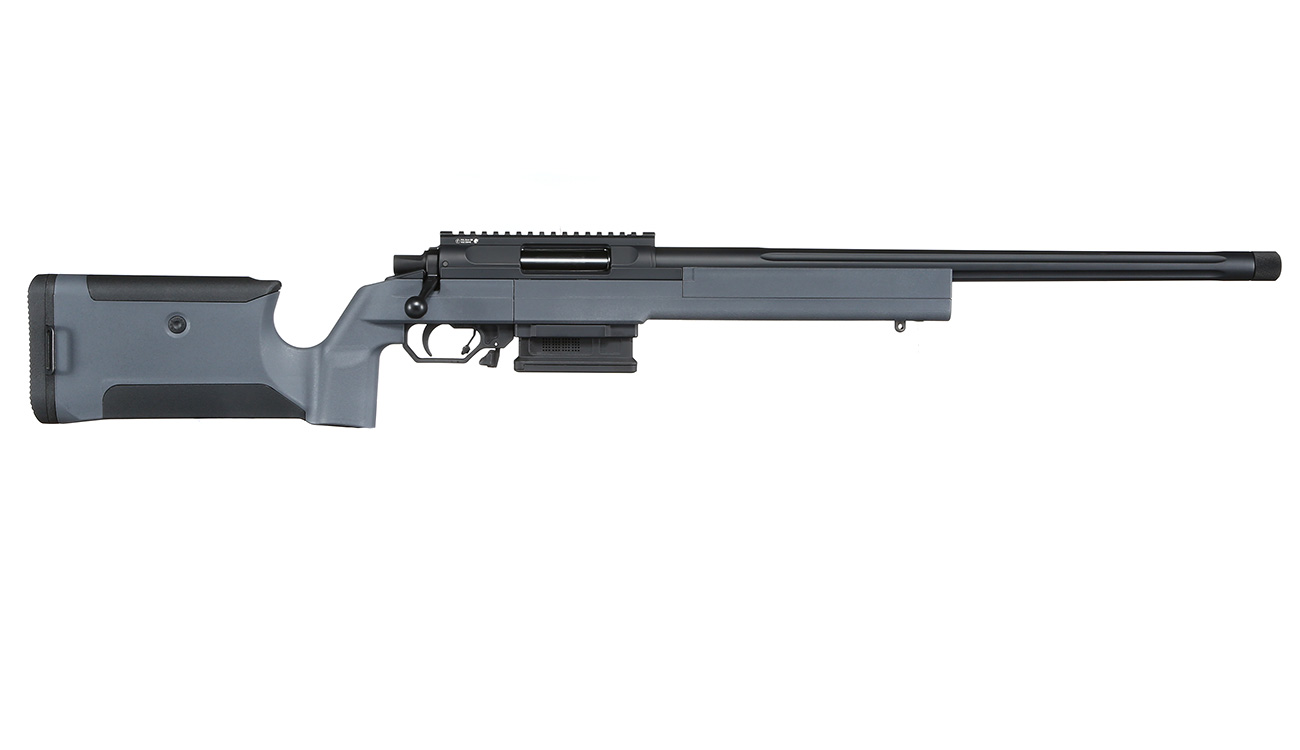 EMG / Ares Helios EV01 Bolt Action Snipergewehr Springer 6mm BB Urban Grey Bild 2