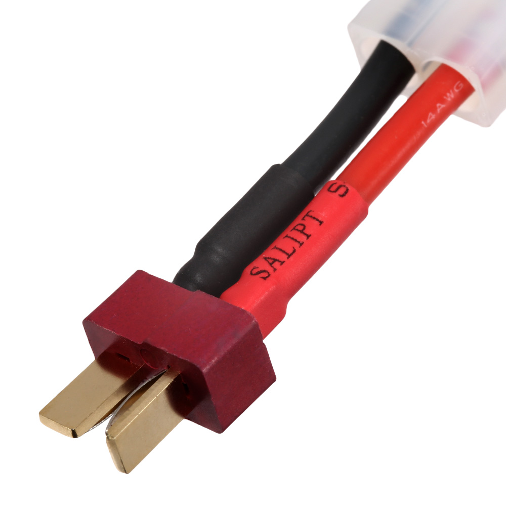 Robitronic Akku Adapterkabel TAM Buchse auf T-Plug / T-Stecker Bild 1