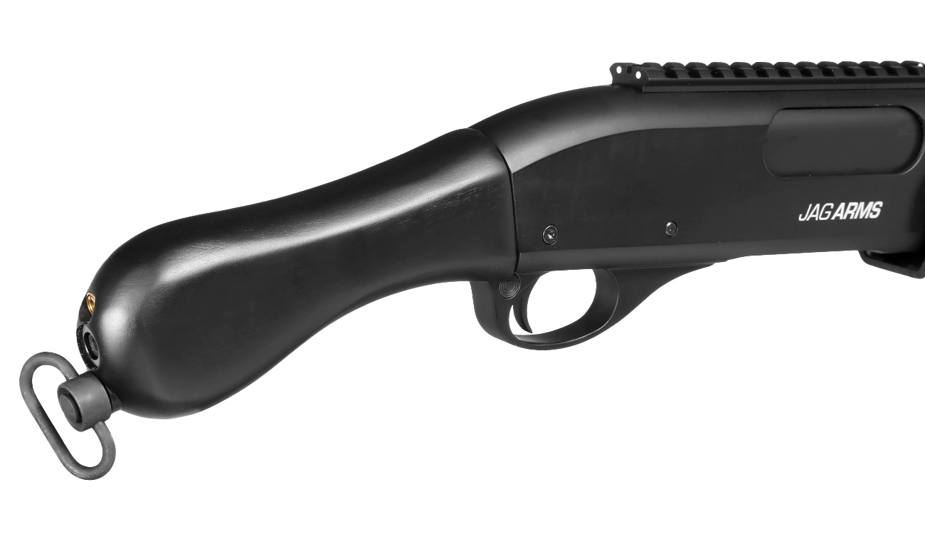 Jag Arms Scattergun Reaper Vollmetall Pump Action Gas Shotgun 6mm BB schwarz Bild 1