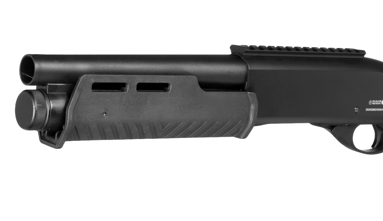 Jag Arms Scattergun Reaper Vollmetall Pump Action Gas Shotgun 6mm BB schwarz Bild 7