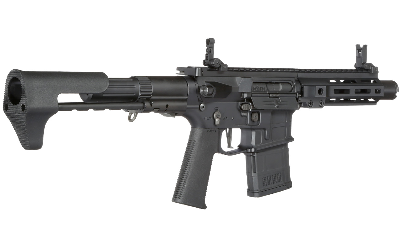 Ares M4 X-Class Model 6 Vollmetall EFC-System S-AEG 6mm BB schwarz Bild 3