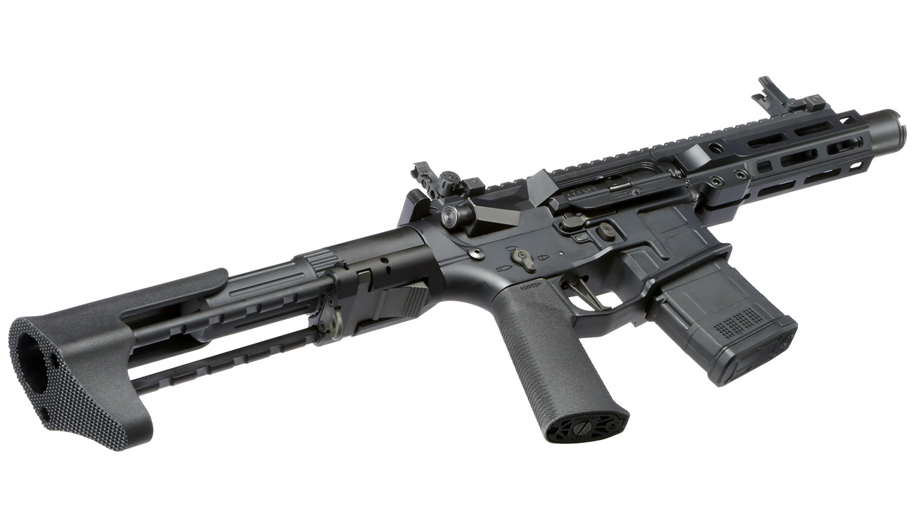 Ares M4 X-Class Model 6 Vollmetall EFC-System S-AEG 6mm BB schwarz Bild 5