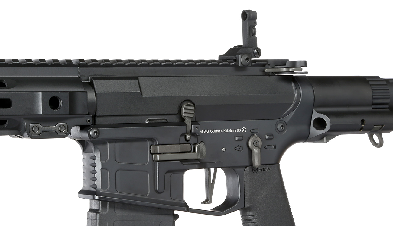 Ares M4 X-Class Model 6 Vollmetall EFC-System S-AEG 6mm BB schwarz Bild 7