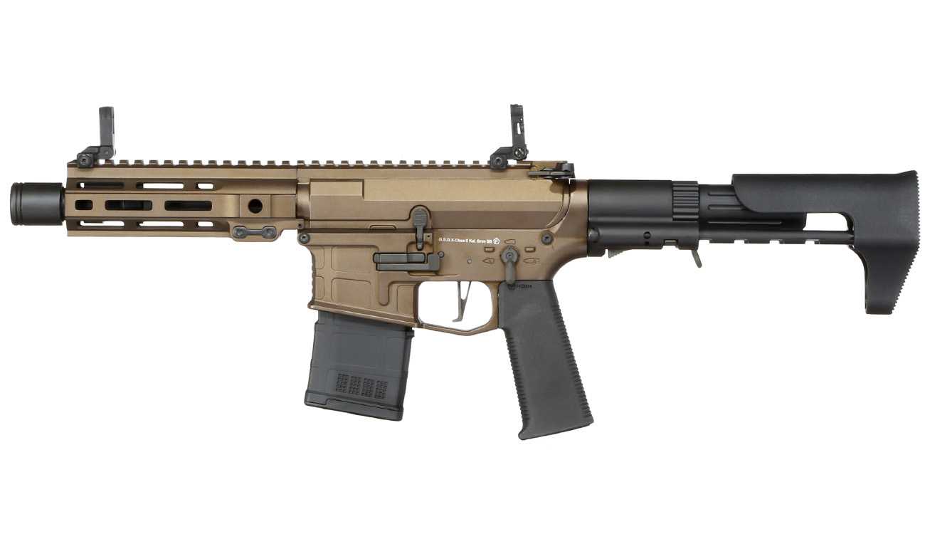 Ares M4 XClass Model 6 Vollmetall EFCSystem SAEG 6mm BB Bronze kaufen