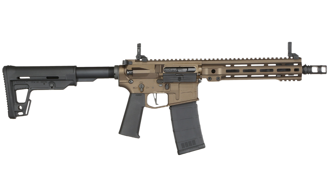 Ares M4 X-Class Model 9 Vollmetall EFC-System S-AEG 6mm BB Bronze Bild 2