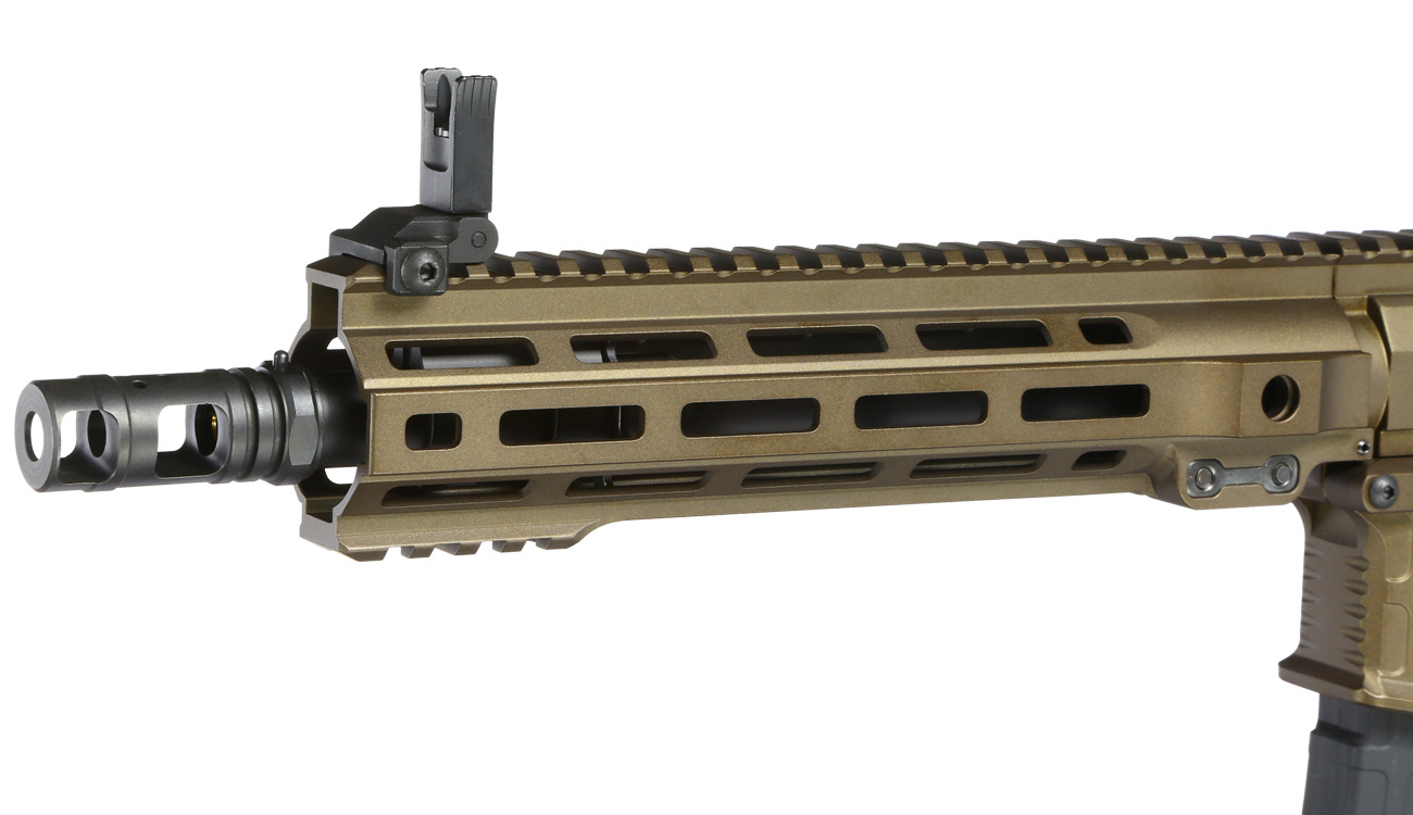 Ares M4 X-Class Model 9 Vollmetall EFC-System S-AEG 6mm BB Bronze Bild 6