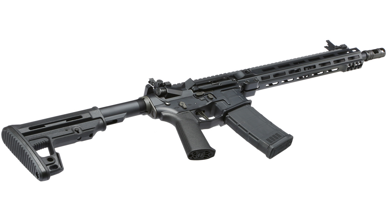 Ares M4 X-Class Model 12 Vollmetall EFC-System S-AEG 6mm BB schwarz Bild 5