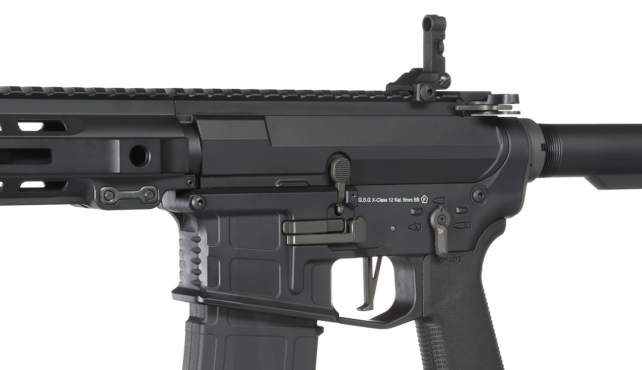 Ares M4 X-Class Model 12 Vollmetall EFC-System S-AEG 6mm BB schwarz Bild 7