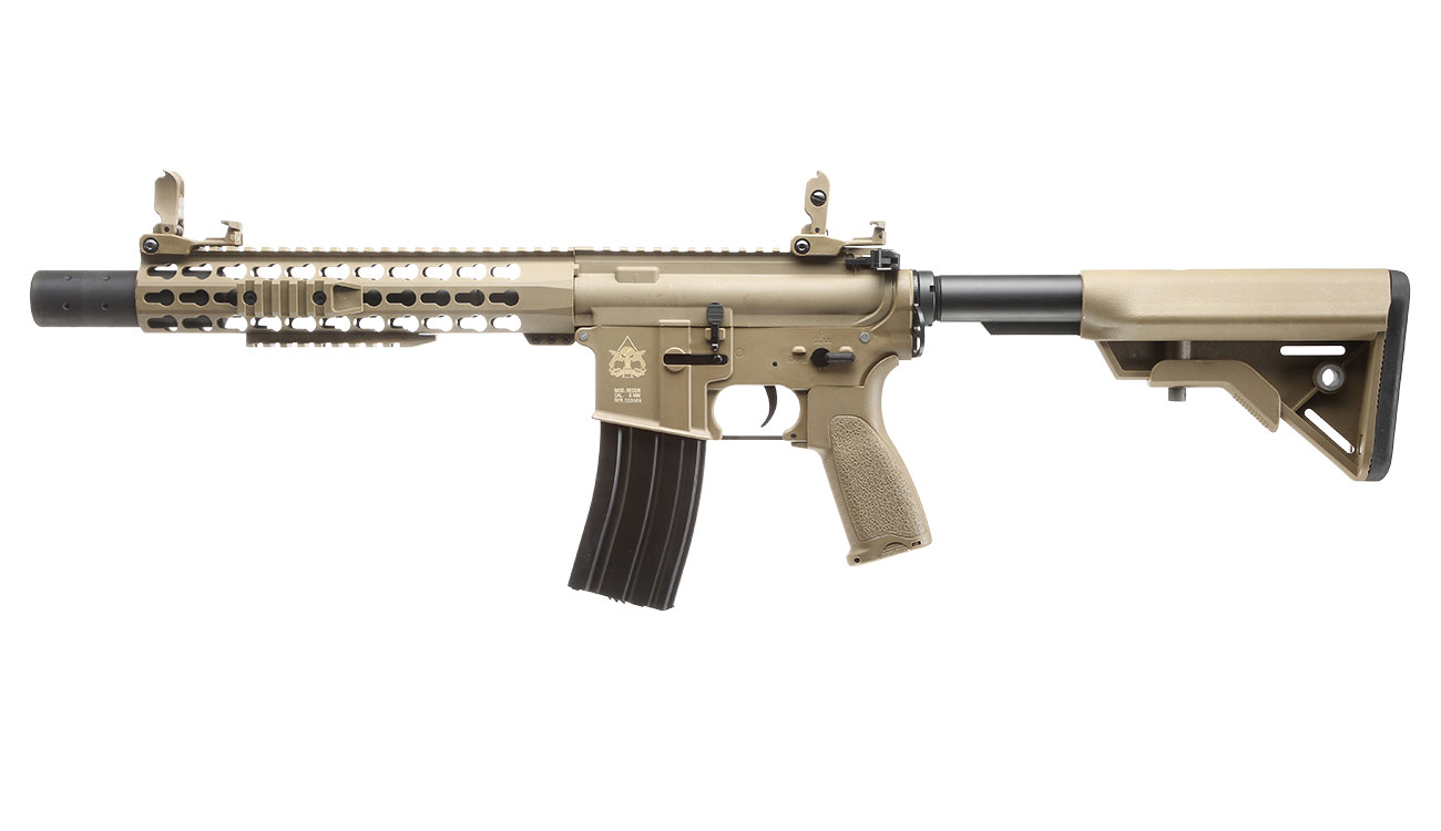 Evolution Airsoft Recon S 10 Silent Ops Carbontech S-AEG 6mm BB tan Bild 1