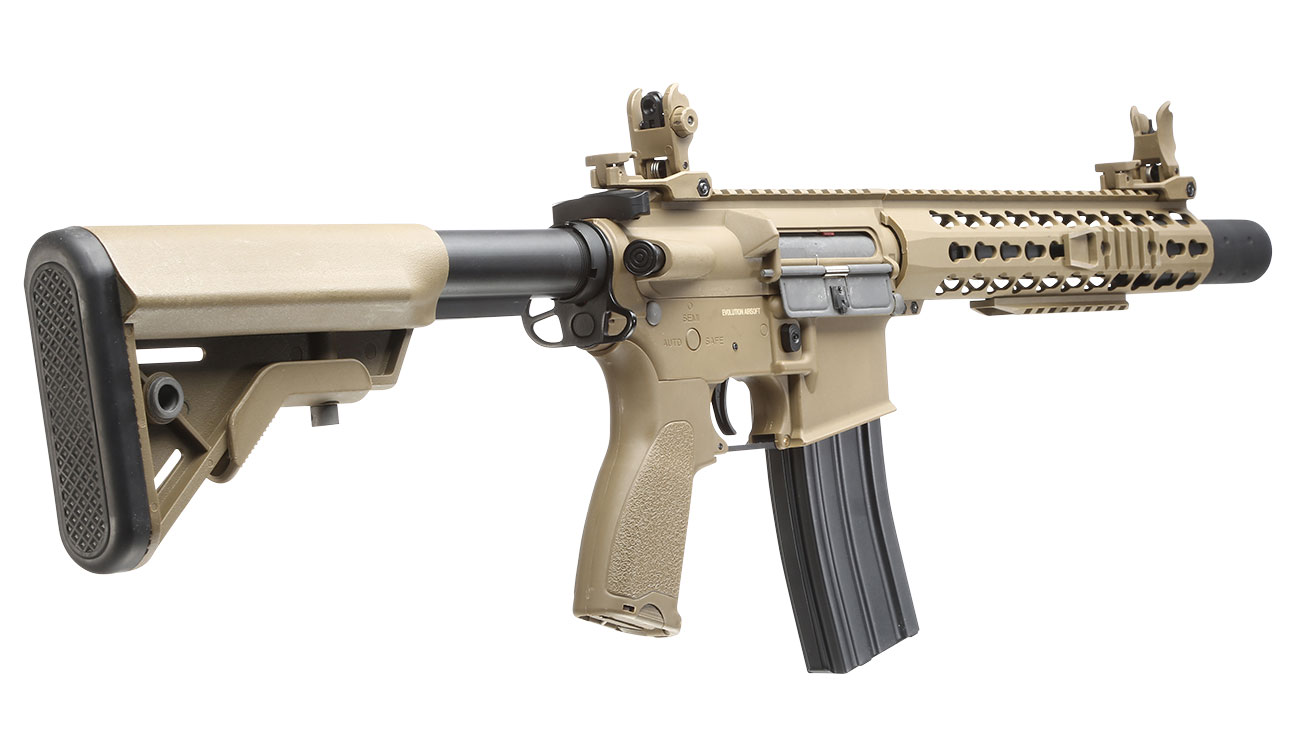 Evolution Airsoft Recon S 10 Silent Ops Carbontech S-AEG 6mm BB tan Bild 3