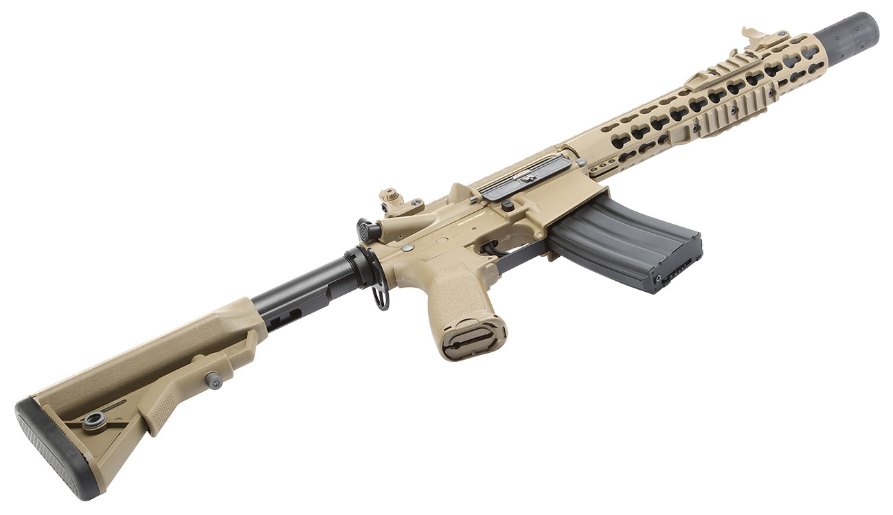 Evolution Airsoft Recon S 10 Silent Ops Carbontech S-AEG 6mm BB tan Bild 5