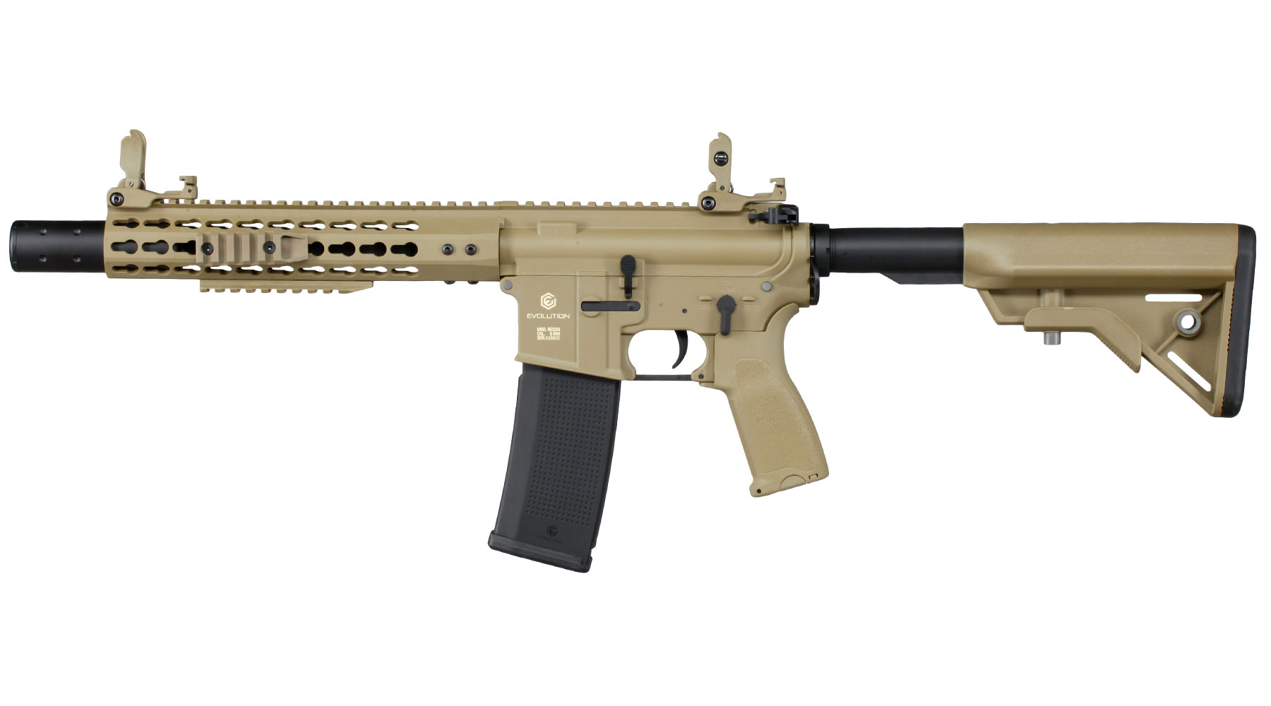 Evolution Airsoft Recon S 10 Silent Ops Carbontech S-AEG 6mm BB tan Bild 1