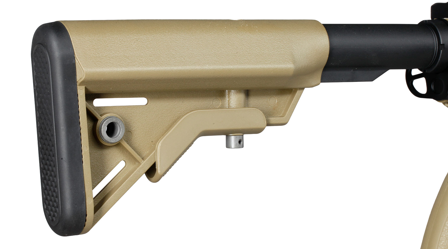 Evolution Airsoft Recon S 10 Silent Ops Carbontech S-AEG 6mm BB tan Bild 10