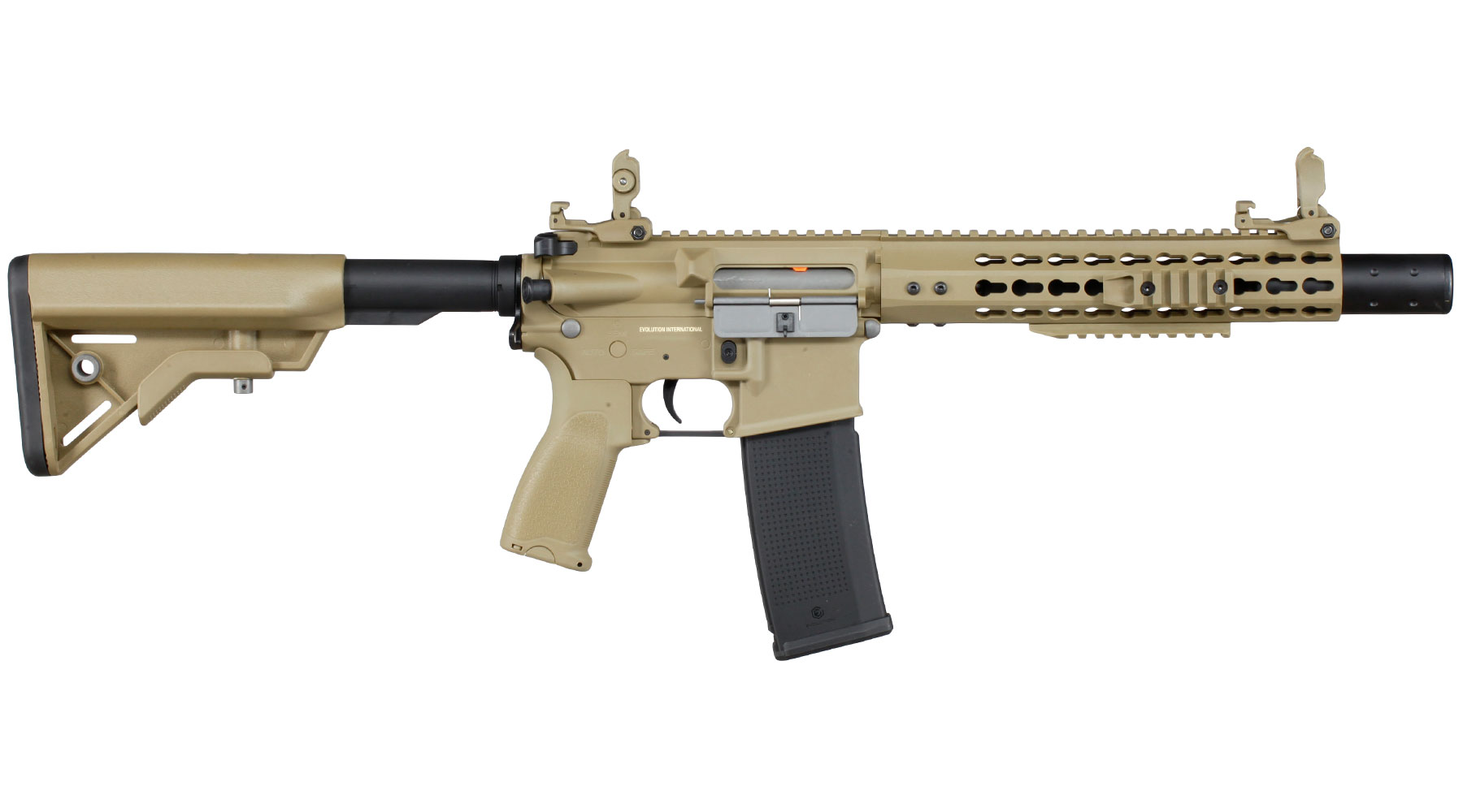 Evolution Airsoft Recon S 10 Silent Ops Carbontech S-AEG 6mm BB tan Bild 3