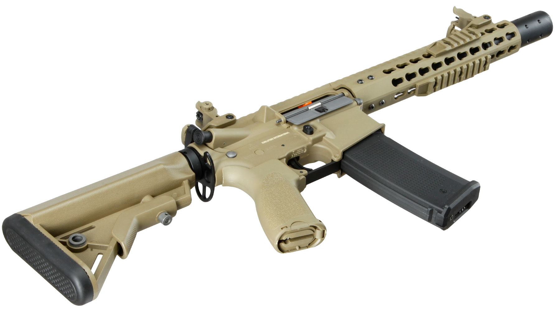 Evolution Airsoft Recon S 10 Silent Ops Carbontech S-AEG 6mm BB tan Bild 5