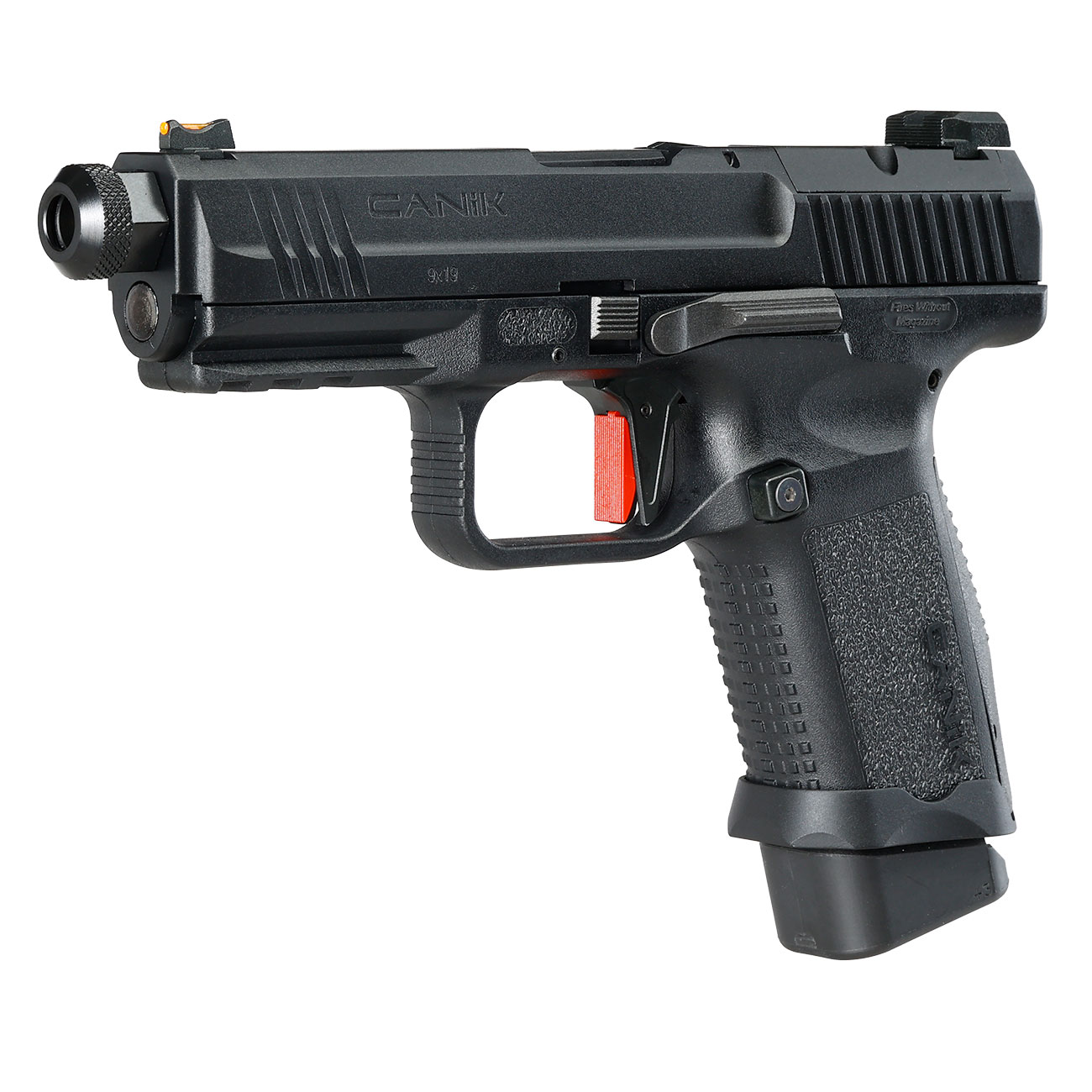 Cybergun / AWC CANiK TP9 Elite Combat mit Metallschlitten GBB 6mm BB schwarz