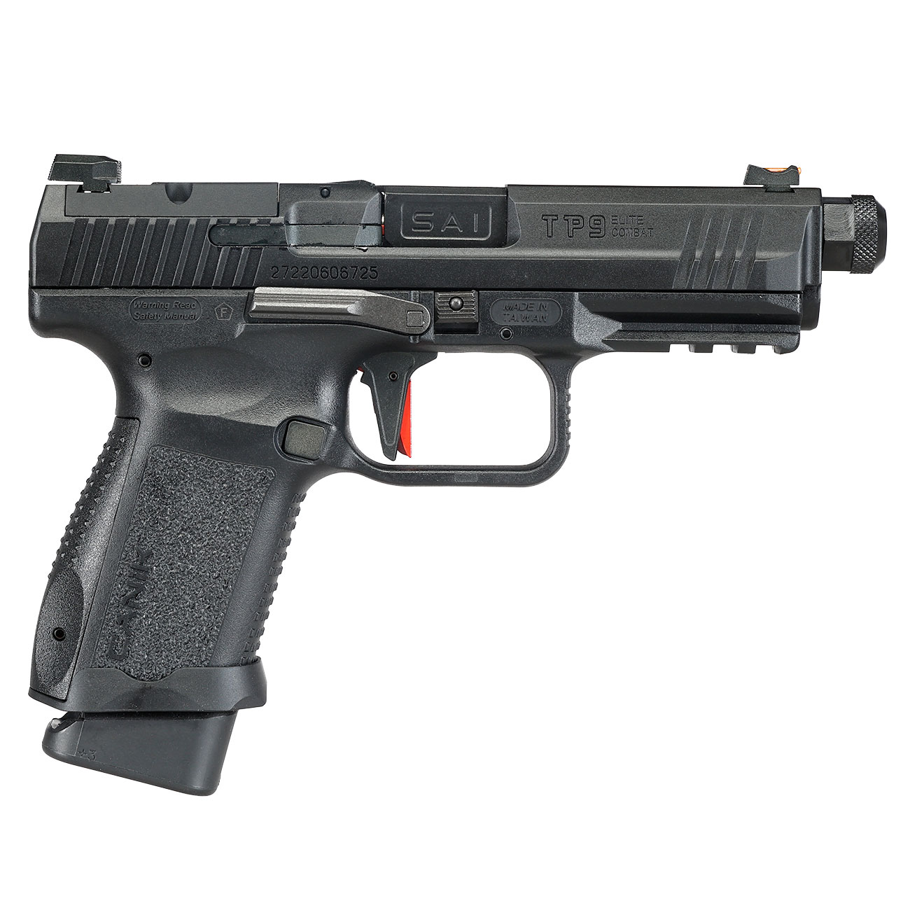 Cybergun / AWC CANiK TP9 Elite Combat mit Metallschlitten GBB 6mm BB schwarz Bild 5